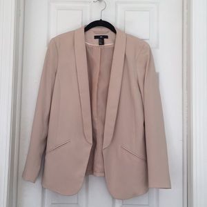 Blush blazer